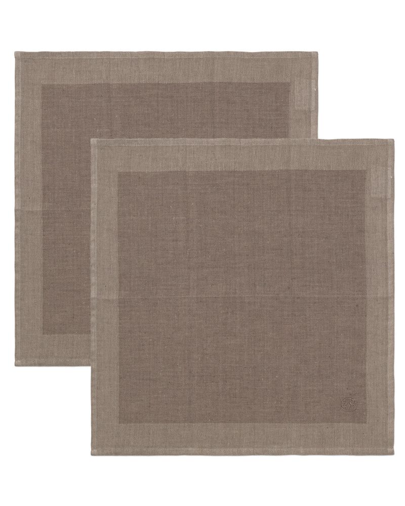 PLAIN_Napkin_Mahogany_Brown_Pack_1